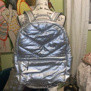 Silver Backpack